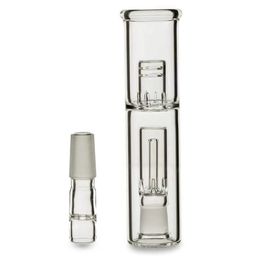 14D Glass Bubbler for Arizer Solo Max Smoking accessory Glass Tube Stem with 14mm Water Bubbler Tool Hubble Adapter