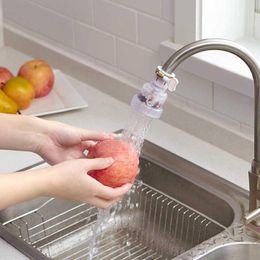 Kitchen Faucets Faucet Sprayer Rotating Universal Transparent Attachment Anti-Splashing Pressurise Extend Nozzle Sprayers Aerator