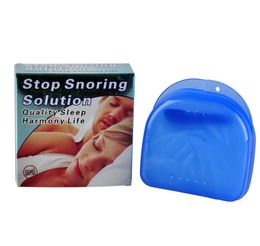 Stop Snoring Solution Anti snore Mouthpiece Soft Silicone ABS Good Night Sleeping Apnea Guard Bruxism Tray Snoring Cessation