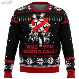 Men's Hoodies Sweatshirts Men's ugly Christmas sweaters Santa Claus sweaters 3D sweaters tops autumn and winter clothingL231107