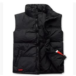 brand Men winter warm down vest Classic feather weskit jackets mens casual vests319m