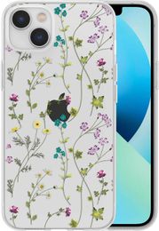 Designer Phone Case Fresh Flower Vine For Iphone 13 14 15 Pro max phone case High Transparency Soft Case Water Proof 4UAXA