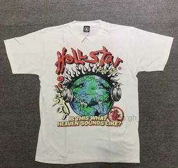 hellstar shirt Women's T-shirt Summer Men Womens Hellstar t Shirt Rapper Wash Grey Heavy Craft Unisex Short Sleeve Top High Street 18 1KKM