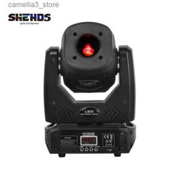 Moving Head Lights SHEHDS LED Spot 80W With Threer-Prism Gobo Moving Head Light Party Dj Equipment Bar Light KTV Bar Stage Lighting Effect Q231107