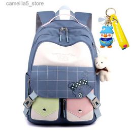 Backpacks waterproof Orthopedic Backpack Children School Bags for Girls Primary school backpack schoolbag kids book bag Mochila Infantil Q231108