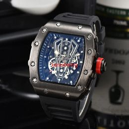 2023 Fashion watch Reloj Hombre cask type silicone waterproof luminous quartz watch fashion business watch