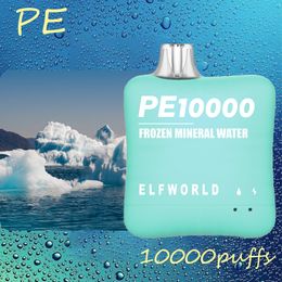 Elfworld PE 12000 Puffs 22 Flavours 500mAh 0%2%5% 18ml Prefilled pillow Style slim design comfortable lip touch puff Fast Delivery vepe pi 9000 wholesale vape disposable