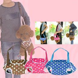 Dog Carrier Pet's Cat Carrying Hand Bag Spot Design Pet Travel Exquisite Lovely For Puppy