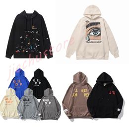 Men's Hoodies Sweatshirts Hoodie Designer Galleries depts Gary Painted Graffiti Used Letters Printed Loose Casual Fashion Men and Women Designer Graffiti Hoody h6