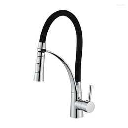 Kitchen Faucets All Copper Pull Faucet European And American Cold Rotary Washing Basin Sink