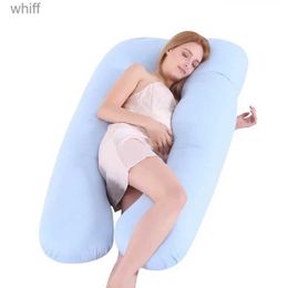 Maternity Pillows Full Body Pregnancy Pillow U-shaped Maternity Pillow for Pregnant Sleeping with Removable Cotton CoverL231105