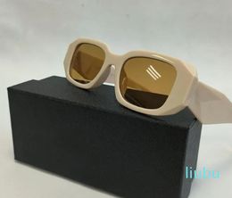 Designer sun glasses luxurymens shades with letter outdoor classic style eyewear unisex Travelling sunglass black grey white beach shade multiple style
