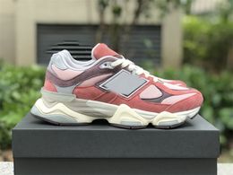 Shoes Casual Balance 9060 Running Joe Freshgoods Men Women Suede Cherry Blossom Sea Salt U9060TRU Outdoor Trail Designer Sneakers Trainer Size 36-46.5