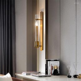 Wall Lamps Modern Candlestick Corridor Cross Border Nordic Bedroom Bedside Sconce Light Luxury Mirror Front E14 Fixtures