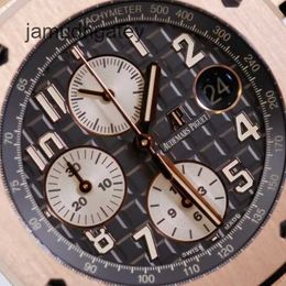 Ap Swiss Luxury Wrist Watches Royal AP Oak Offshore 26470or Men's Watch 18k Rose Gold Timing Automatic Machinery Swiss Watch Luxury Full Set 26470or.oo.a125cr.01 8OQV