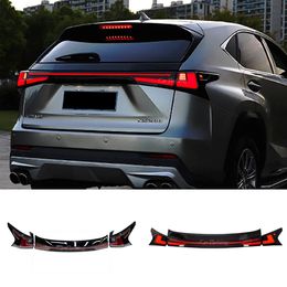 LED Tail Lights For Lexus NX200 NX300 2014-2022 Animation DRL Car Styling Rear Lamps Assembly Accessories