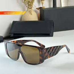 Sunglasses 2023 Women Goggles Fashion Designer Model Star Talent Acetate Classic Retro Cool Girl Sun Glasses UV400