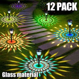 Lawn Lamps Solar Outdoor Lights New Garden Lamps Powered Waterproof Landscape Path for Yard Backyard Lawn Patio Decorative LED Lighting P230406