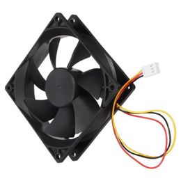 Freeshipping 10pcs/lot 3 Pin 90mm 25mm Cooler Fan Heatsink Cooling Radiator For Computer PC CPU 12V Mthum