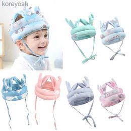 Pillows Baby Head Protector Hat Breathable Safety Helmet Anti-shock Head Protection Cap Adjustable Headguard for Toddlers InfantL231107