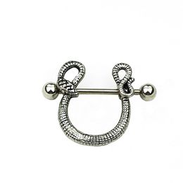 Navel & Bell Button Rings D0656 Snake Nipple Ring Drop Delivery Jewellery Body Jewellery Dhhlu