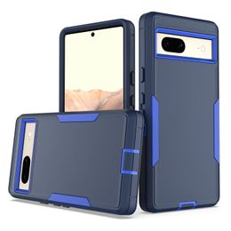 Hybrid Rugged Armor Phone Case for Google Pixel 7A 7 Pro Wiko Ride 3 Oneplus Nord200 N20 5G TCL 20XE T-Mobile Revvl 6 Pro 5G Boost Celero 5G Plus 2 in 1 Shockproof Cover