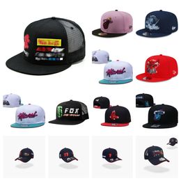 Snapbacks Basketball hats All team Logo Designer Adjustable Fitted bucket solid Cotton hat Embroidery Cotton Mesh flex Beanies ball Hat Outdoors Sport Hip Hop cap