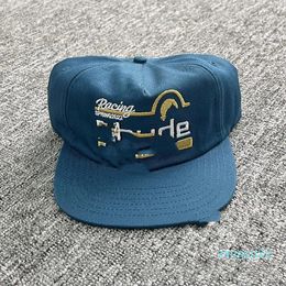 Ball Caps Truck Hat Men's and Women's Same fashion Tide Brand Flat Brim Baseball Cap Embroidery Hats Autumn and Winter