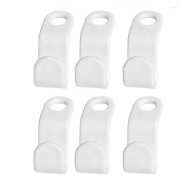 Hangers 10/20Pcs Mini Hanger Connector Hooks Cascade Plastic Closet Coat Rack Storage Save Space Household Goods