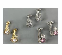 Ear Cuff star Vivi west Charm Studs earrings aretes Zircon Ear designer for mens womens luxury jewellery orecchini bijoux cjewelers