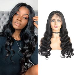 Ishow 28 30 inch 180% 250% High Density 4*4 Human Hair Wigs Pre-Plucked Transparent Lace Closure Wig StraightKinky Curly Body Water Loose Deep for Women