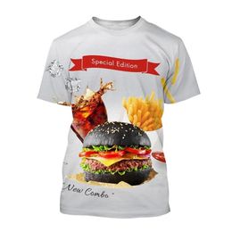 Hip Hop Sportwear Punk Casual Autumn Men Cool Print The Avatar The KFC 3d T-shirt 008