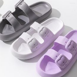 Slippers Summer Fashion Women Light EVA Indoor Casual Female Solid Colour Waterproof Non-slip Outside Home Slides Shoe