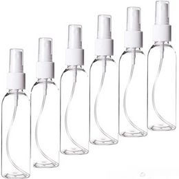 Quality Extra Fine Mist Mini Spray Bottles with Atomizer Pumps for Essential Oils Travel Perfume Portable Makeup PP/PET Plastic Bottle 60ml 2OZ