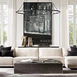 Pendant Lamps Postmodern Chandelier Light Luxury Living Room Personality Dining Bedroom Atmosphere Villa Club Model Lamp