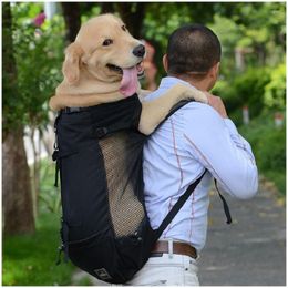 Dog Car Seat Covers Travel Pet Carrier Outdoor Backpack For Bicycle Motorcycle Bag Camping Breathable Mesh