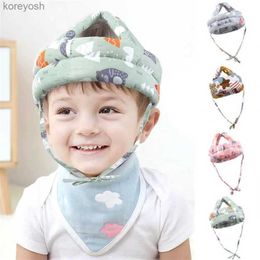 Pillows Baby Safety Helmet Head Protection Headgear Toddler Anti-fall Pad Children Learn To Walk Crash CapL231104