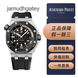 Ap Swiss Luxury Wrist Watches Royal Ap Oak Offshore Series 15720cn Limited Edition Special Edition Ceramic Platinum Mens Fashion Leisure Sports Mechanical Div ARYU