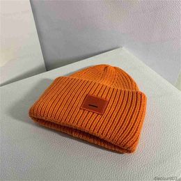 Beanie Classic Designer Cap Autumn Winter Skull Fashion Trucker Hat Caps Ac Unisex Womens High Quality Square Double Layer Warm Skulies Wool Knitted