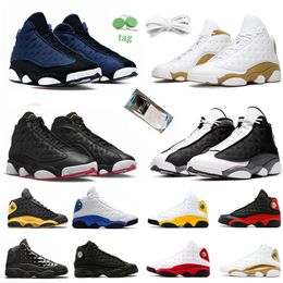 Basketball Shoes 13 13s Men Flint Gold Glitter Grey Toe Red Flint Black Cat Chicago French Blue bred Island Green Phantom Sneaker Trainers Sports Sneakers