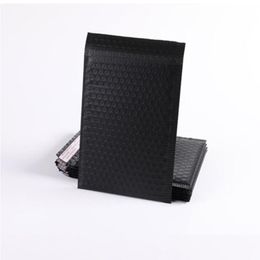 100pcs Bubble Envelop Self Seal Black Foil Bubble Mailer For Gift Packaging Lined Poly Mailer Wedding Bag Mailing Envelopes Uocge