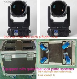 Moving Head Lights Europe in stock LED Beam Spot Wash 200 moving head light LED BSW 200 3IN1 moving head light high bright strong beam as laser Q231107