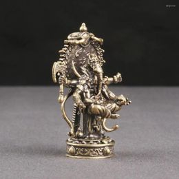 Garden Decorations Household Ganesha Statue Ornament Delicate Elephant Head God Figurine Decorative Craft