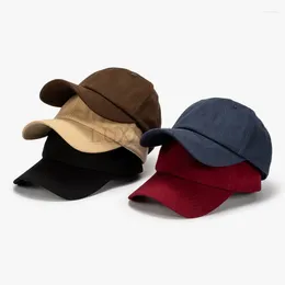 Ball Caps Cotton Hat Men's Women's Baseball Cap Low Waist Dad's Visor Adjustable Unstructured Flat Top Original Classic