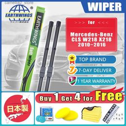 Windshield Wipers For Mercedes Benz CLS W218 X218 Shooting Brake 2010 2011 2012 2013 2014 2015 2016 Car Front Wiper Blades Brushes Windscreen Wash Q231107