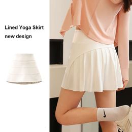 Lu Align Woman Under Lemons Shorts Running the Sport Skirt Women Fitness Workout Leggins Woman Gym High Waist Sport Lemonswear Summer Skirt Lemon Lady Gry Sports Girl