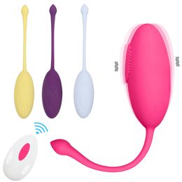 Wireless Remote Jump Egg Clitoris Stimulation Wear Vibrating Vagina Ball Panties