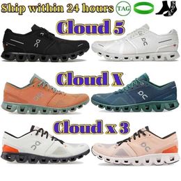 on cloud shoe Men Running Women Shoes Cloud 5 Midnightnavy White Lily Pink Frost x 3 Ivory Frame Rose Sand Cloud x Black White Orange Ash Mens Womens Designer