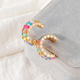 Dangle Earrings Fashion Vintage Colour Metal For Women Bohemian Style Geometric Statement 2023 Trend Female Modern Jewellery