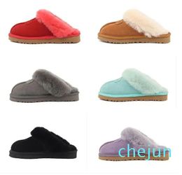 Boys girls children kids Booties snow slippers Soft comfortable sheepskin keep Warm slippers boot